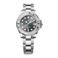 Shop Rolex Yacht Master 37 268622 Steel Platinum Watch from Haute Horologe